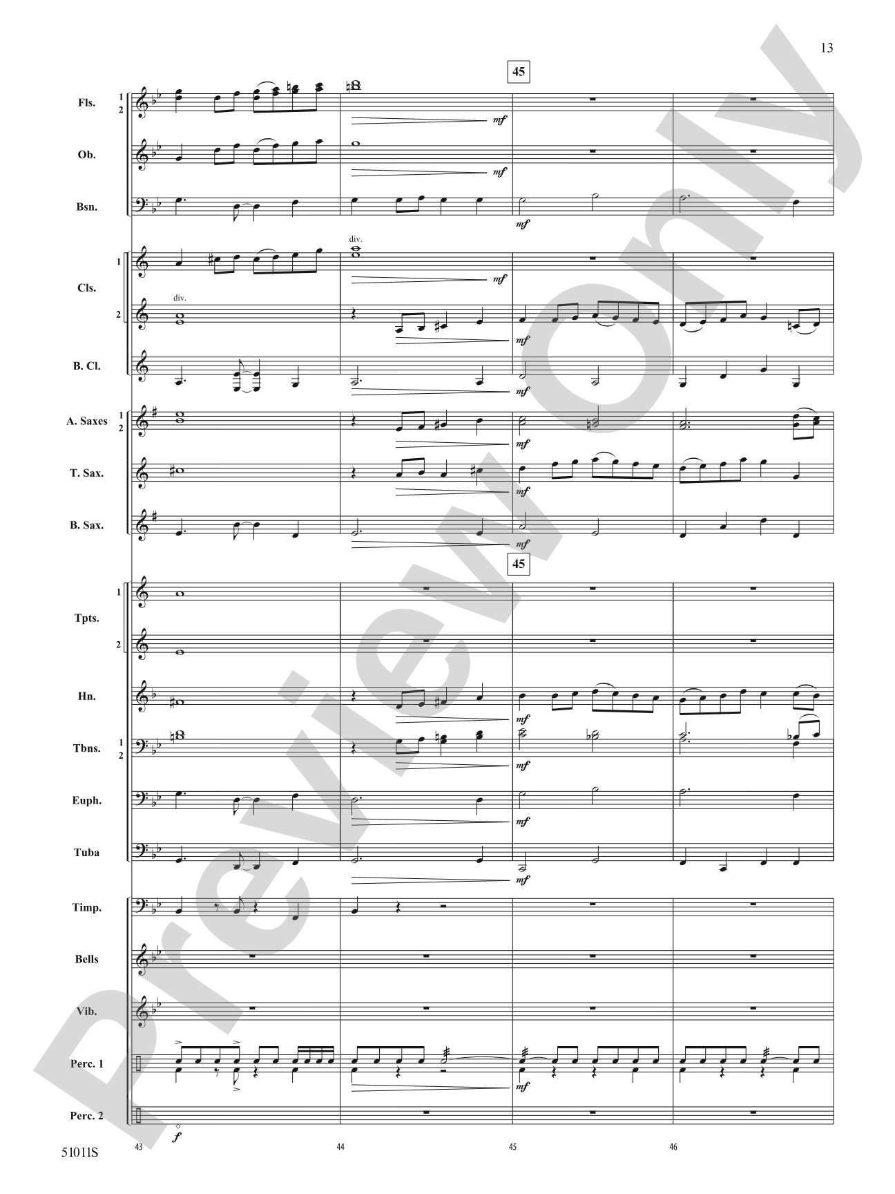 Hi!: Concert Band Conductor Score & Parts