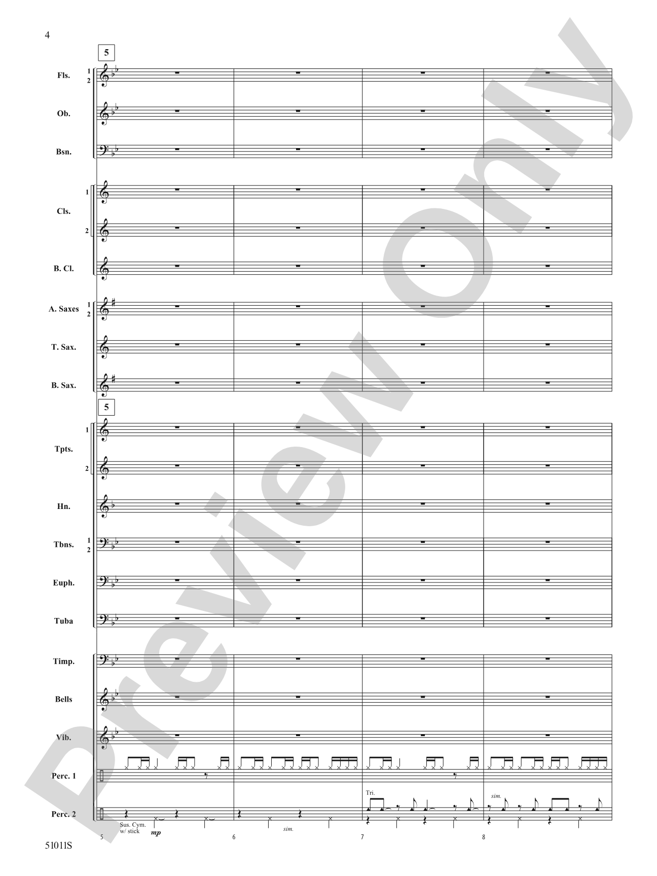 Hi!: Concert Band Conductor Score & Parts