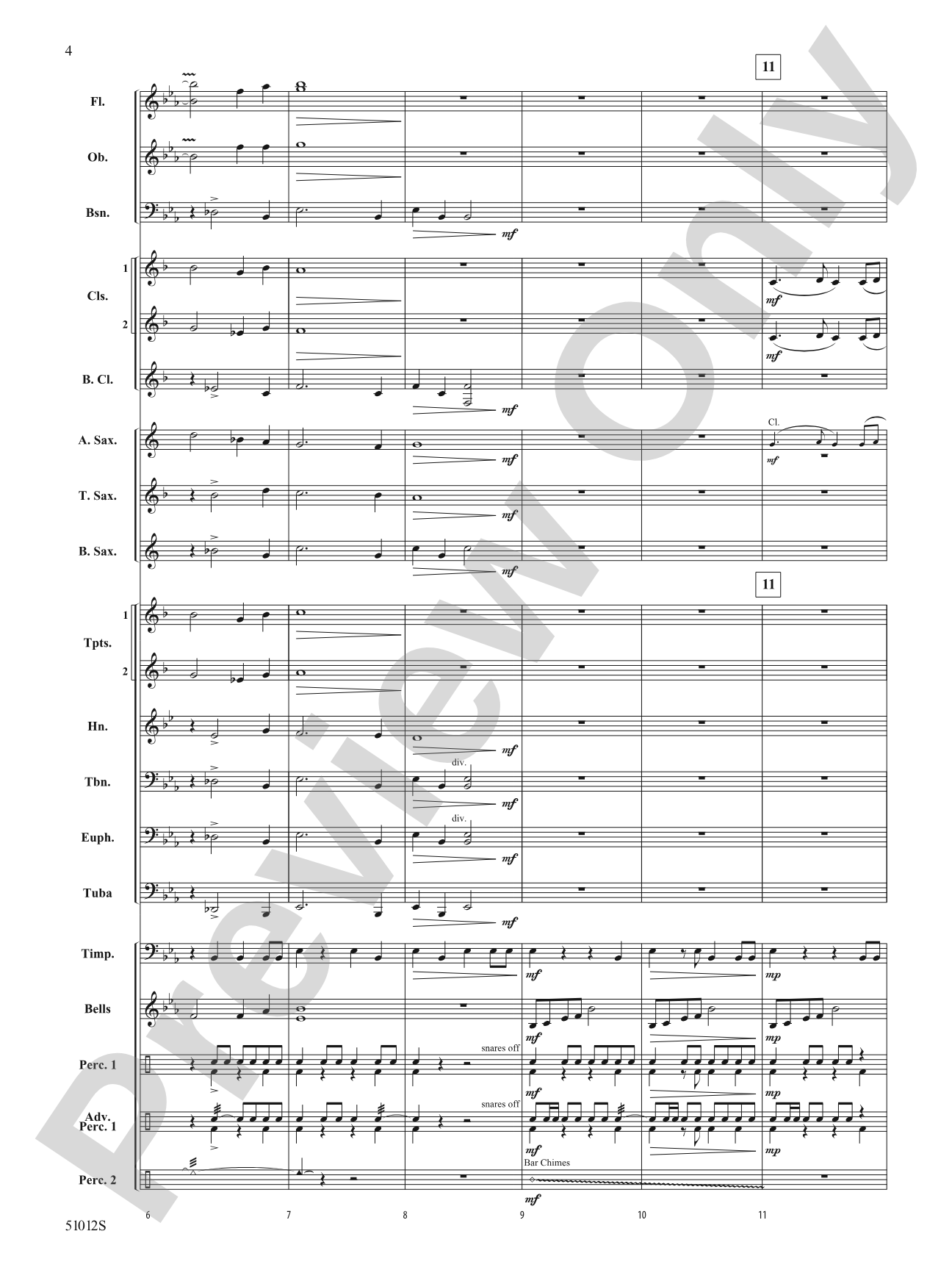 A Song of Courage: Concert Band Conductor Score & Parts