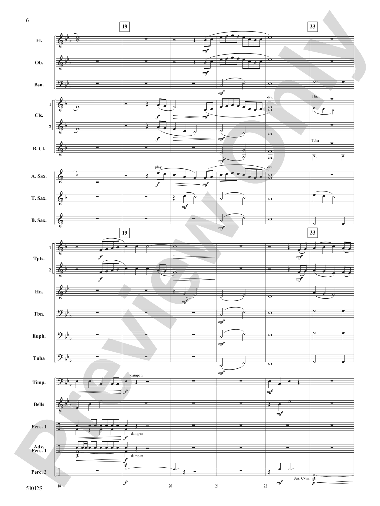 A Song of Courage: Concert Band Conductor Score & Parts