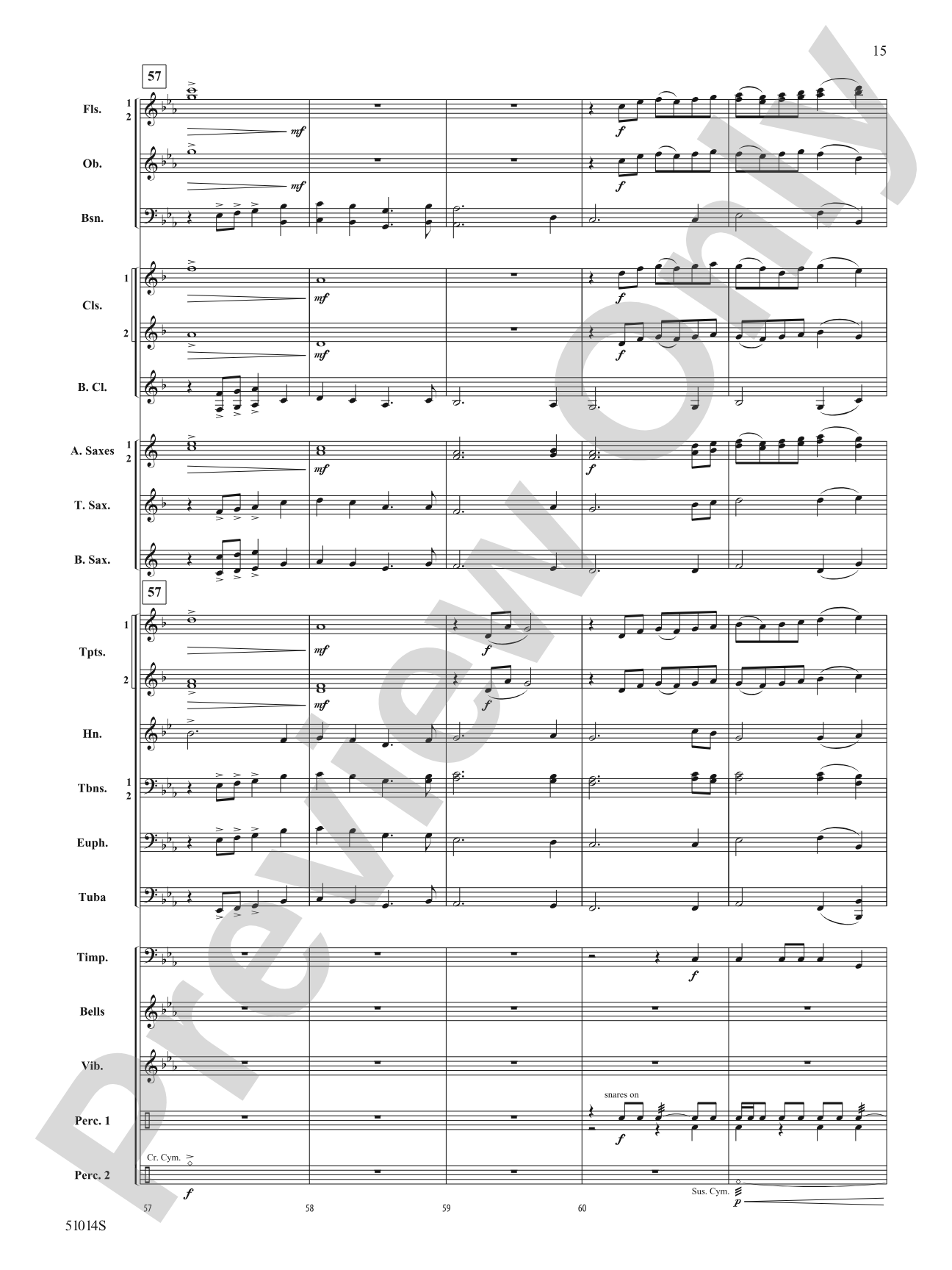 Chan Chan: Concert Band Conductor Score & Parts