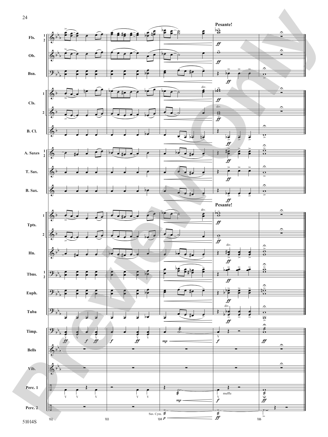 Chan Chan: Concert Band Conductor Score & Parts