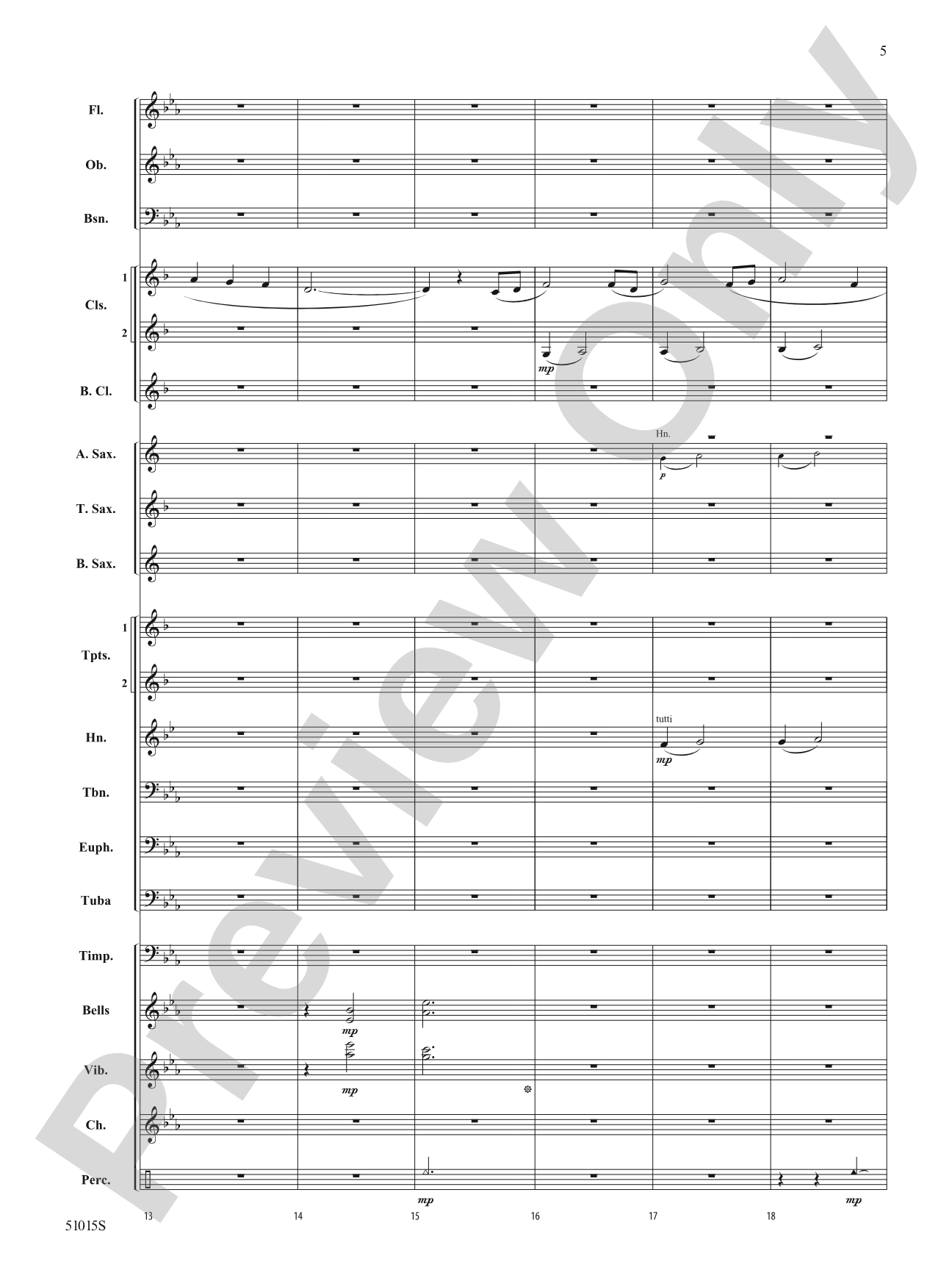 Lone, Wild Bird: Concert Band Conductor Score & Parts