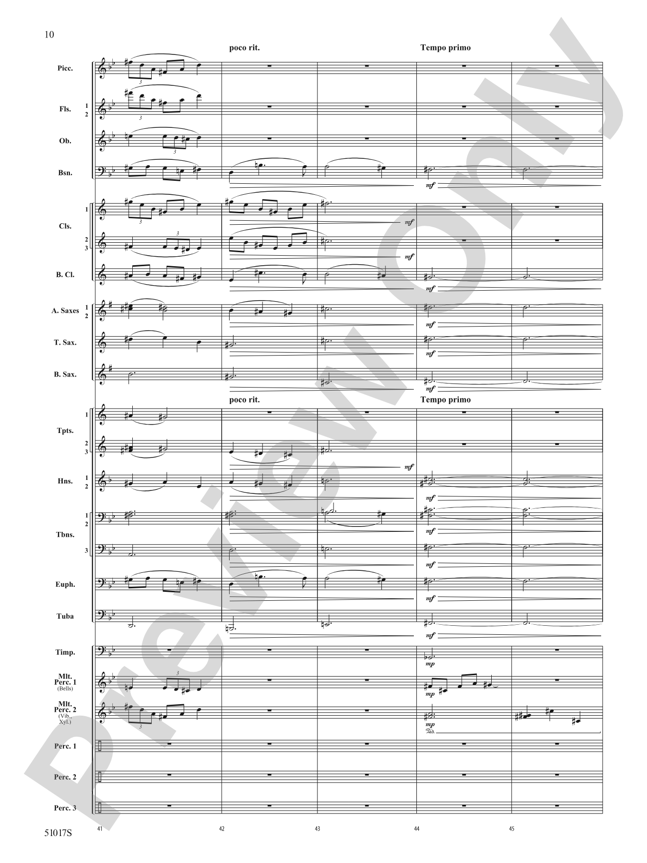 Lucid Dreams: Concert Band Conductor Score & Parts