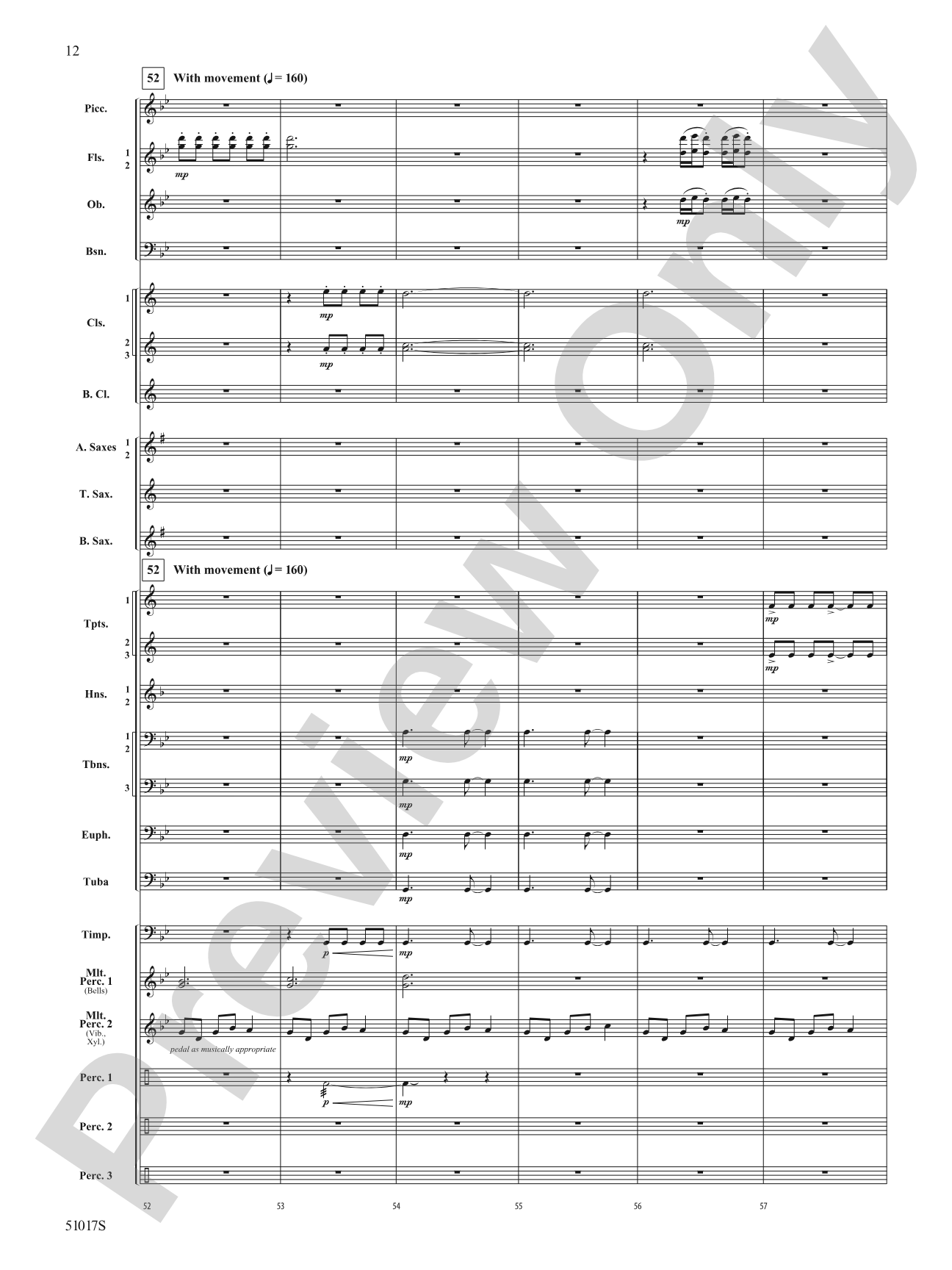 Lucid Dreams: Concert Band Conductor Score & Parts
