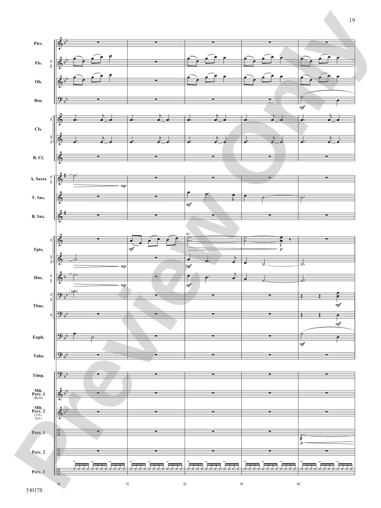 Lucid Dreams: Concert Band Conductor Score & Parts