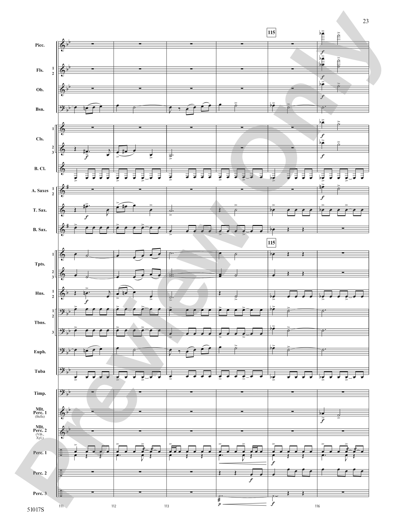 Lucid Dreams: Concert Band Conductor Score & Parts