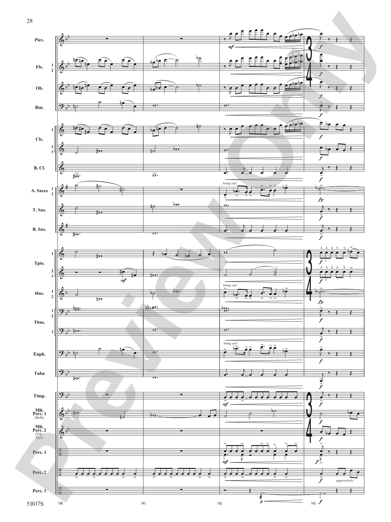 Lucid Dreams: Concert Band Conductor Score & Parts