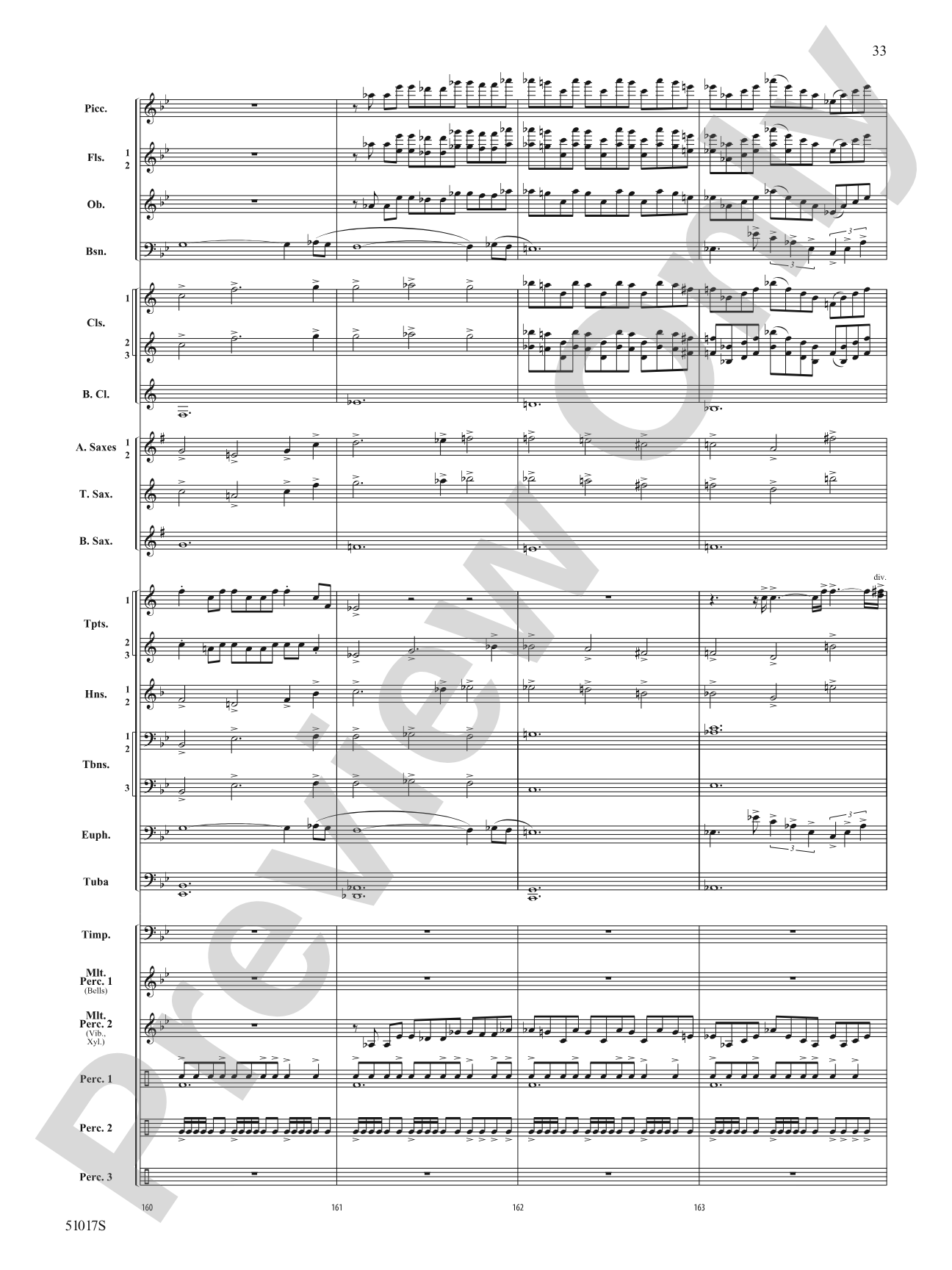 Lucid Dreams: Concert Band Conductor Score & Parts