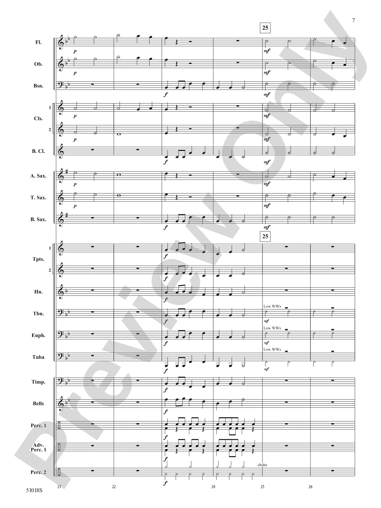 All is NOT Calm: Score