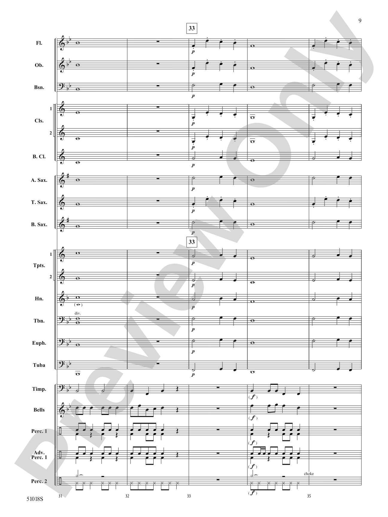 All is NOT Calm: Score