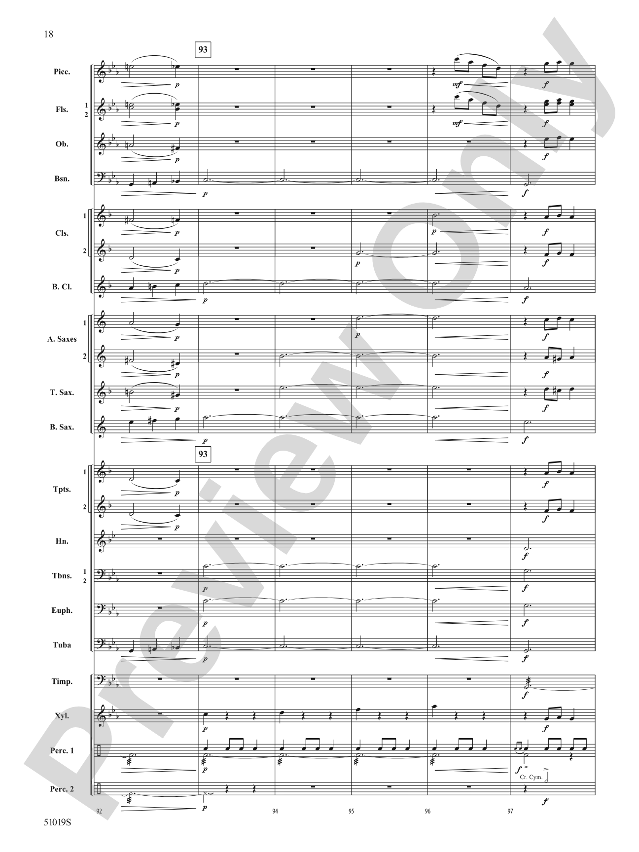 Haunted Night: Concert Band Conductor Score & Parts