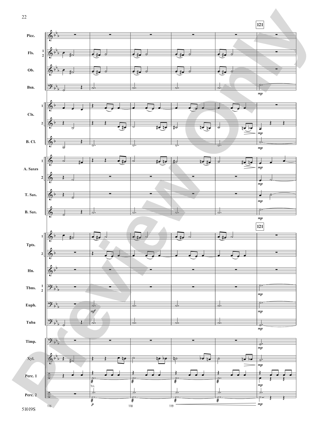 Haunted Night: Concert Band Conductor Score & Parts