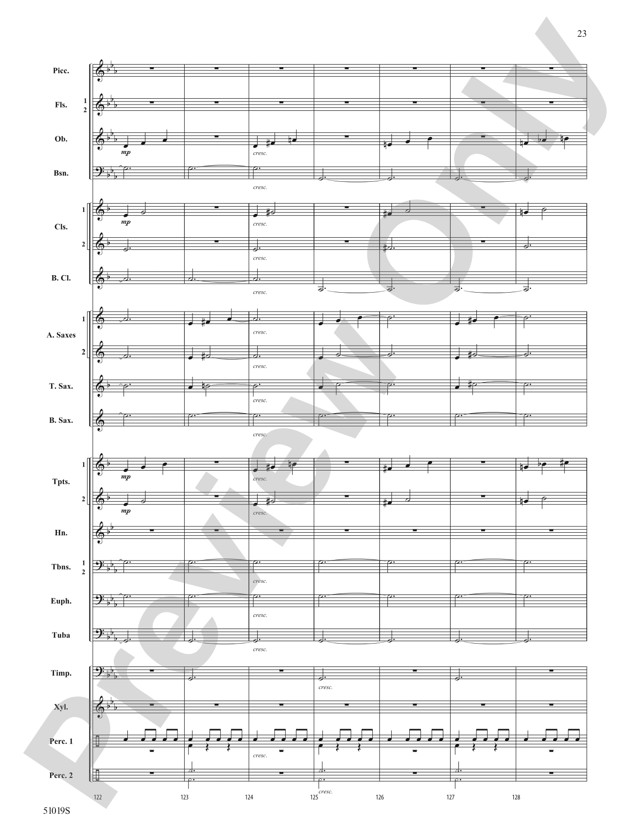 Haunted Night: Concert Band Conductor Score & Parts