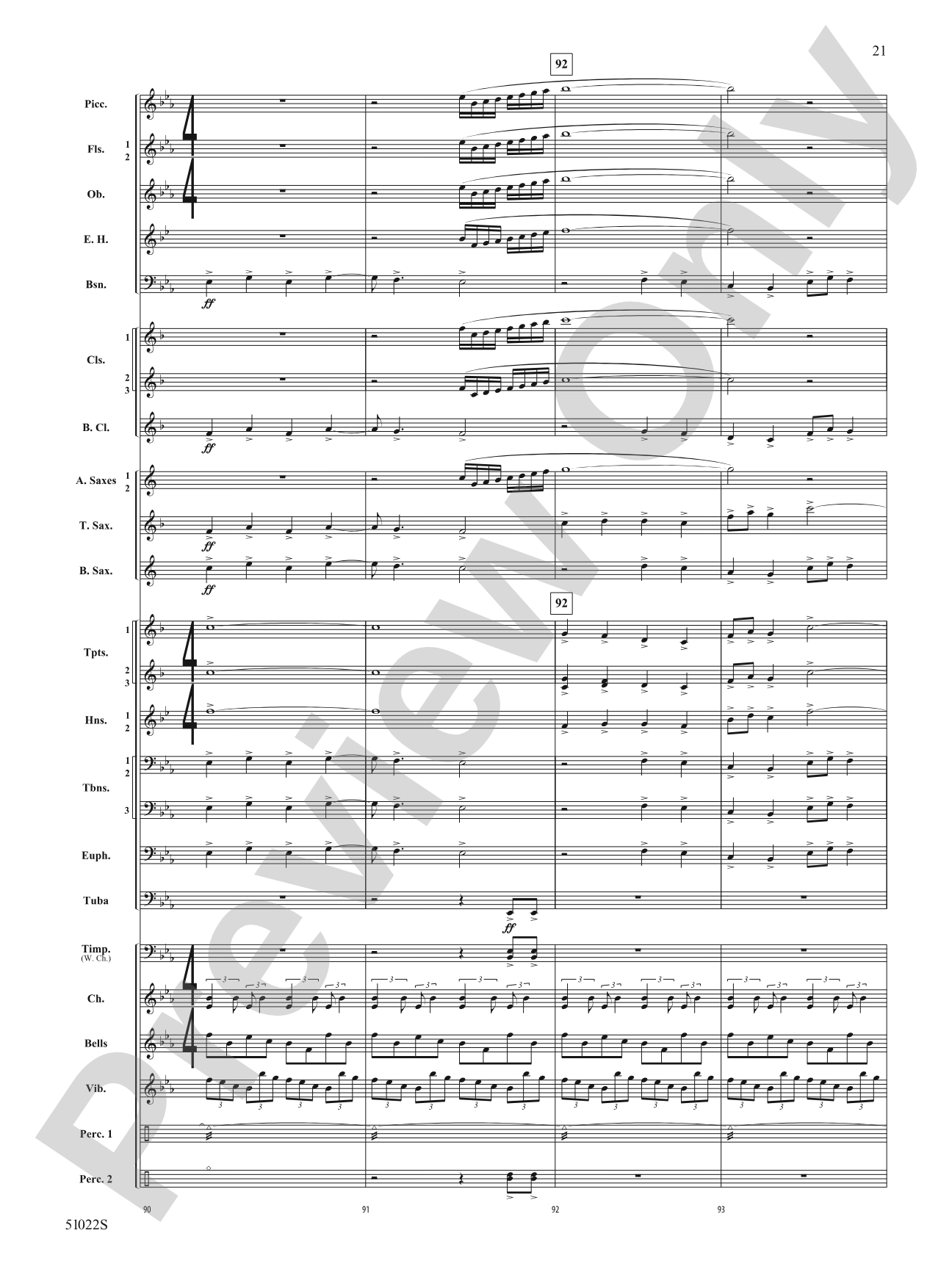 How Sweet the Sound: Concert Band Conductor Score & Parts
