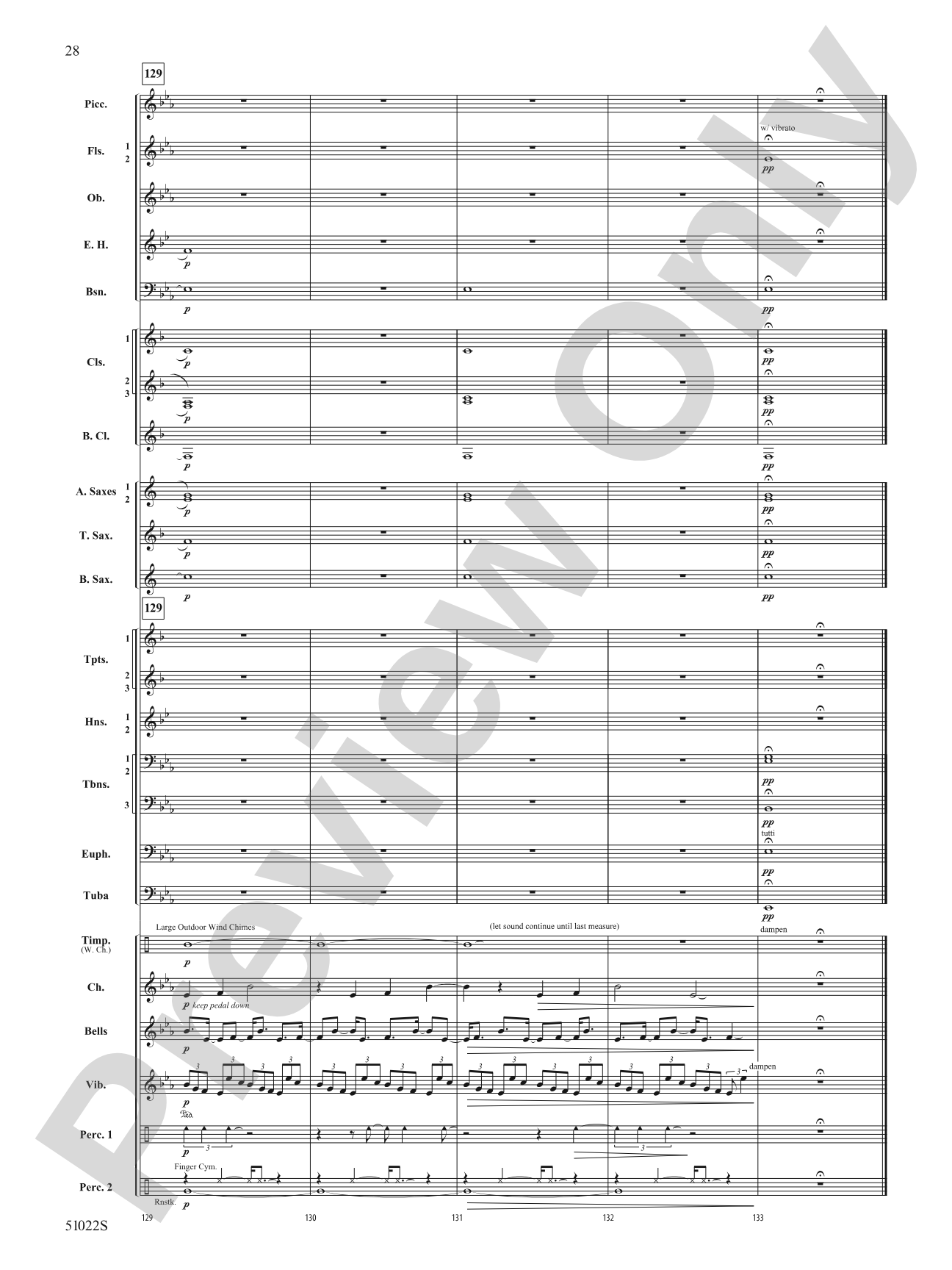 How Sweet the Sound: Concert Band Conductor Score & Parts