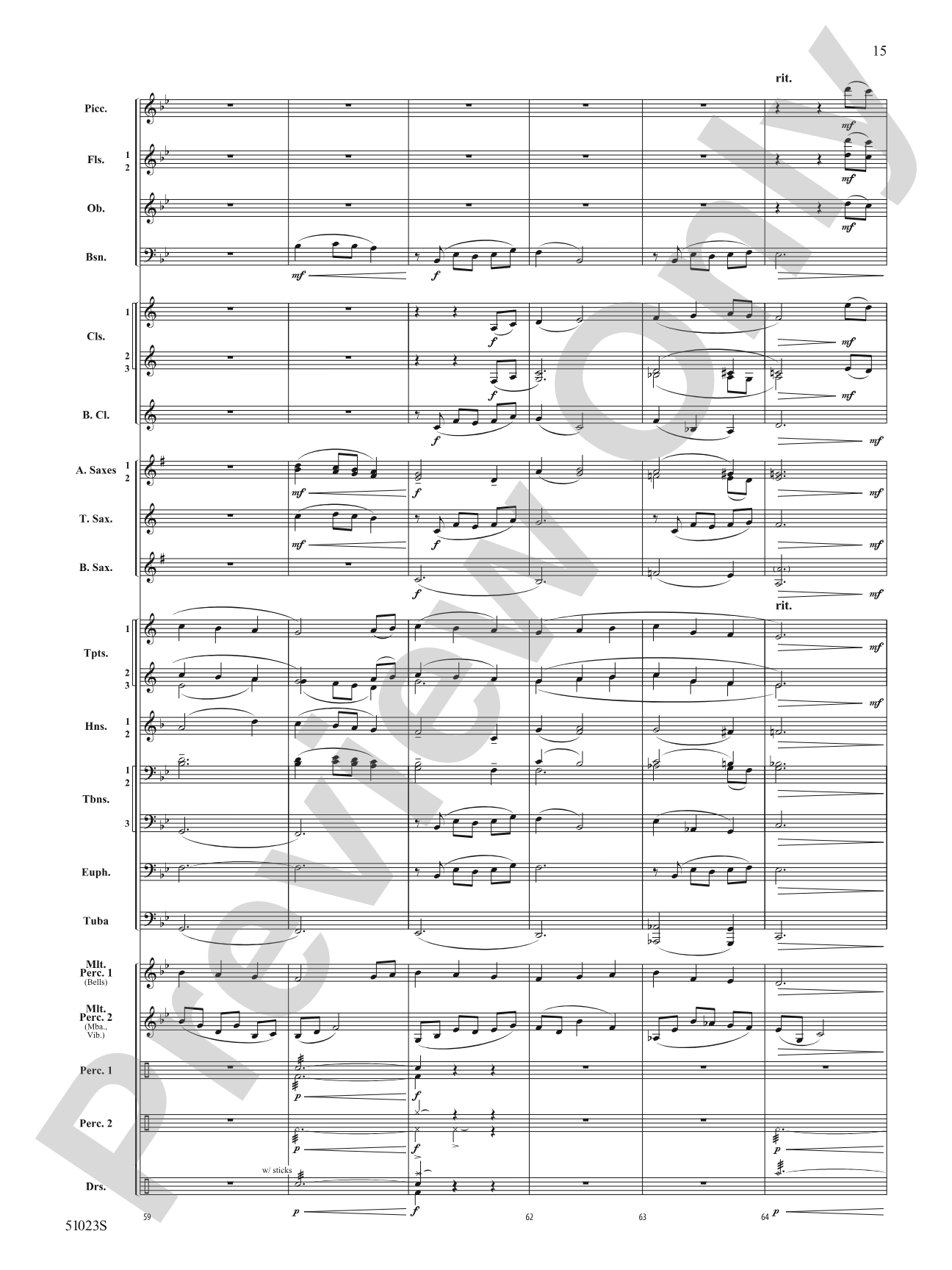 Walkin' Down Christmas Lane: Concert Band Conductor Score & Parts