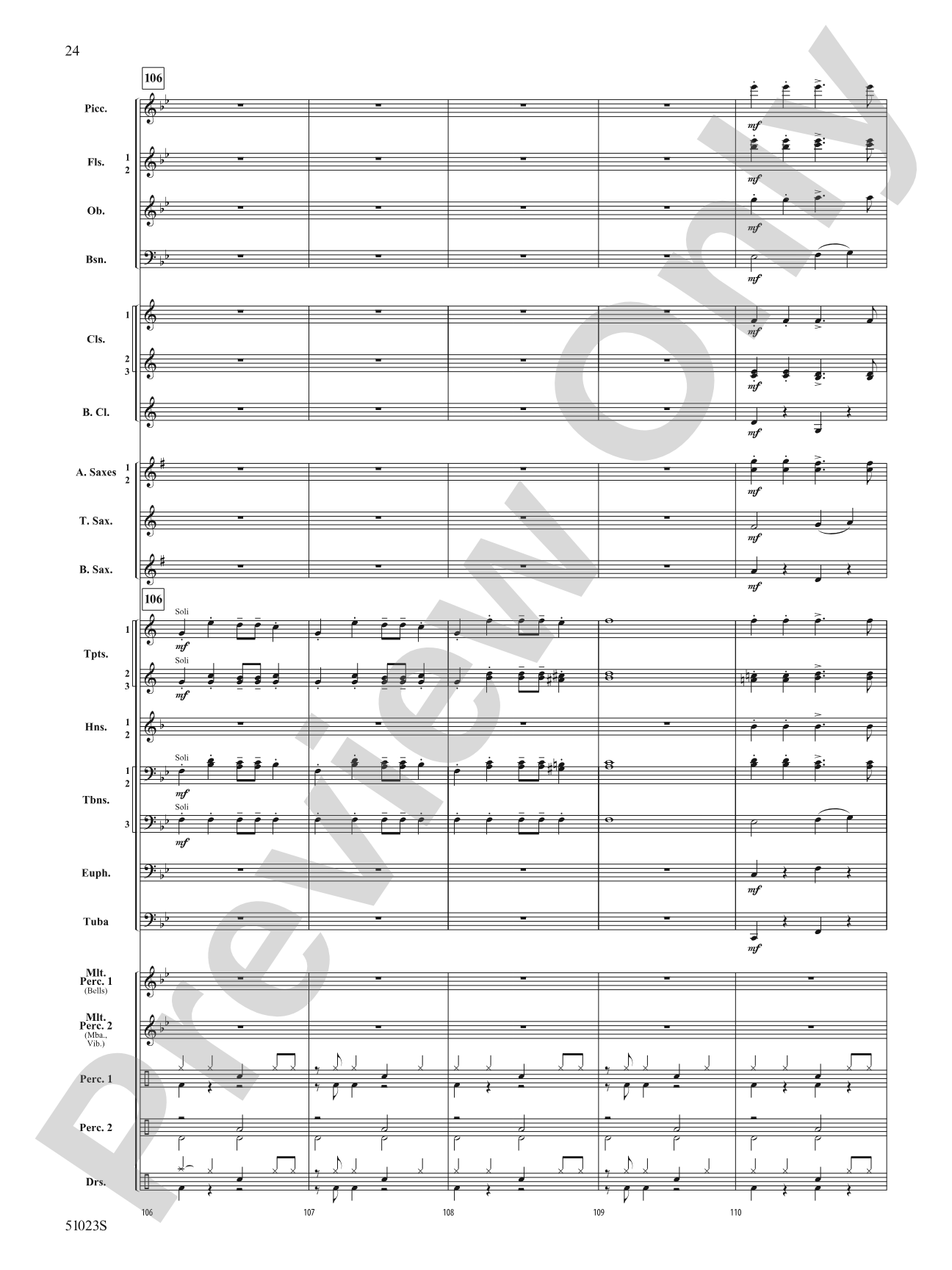 Walkin' Down Christmas Lane: Concert Band Conductor Score & Parts