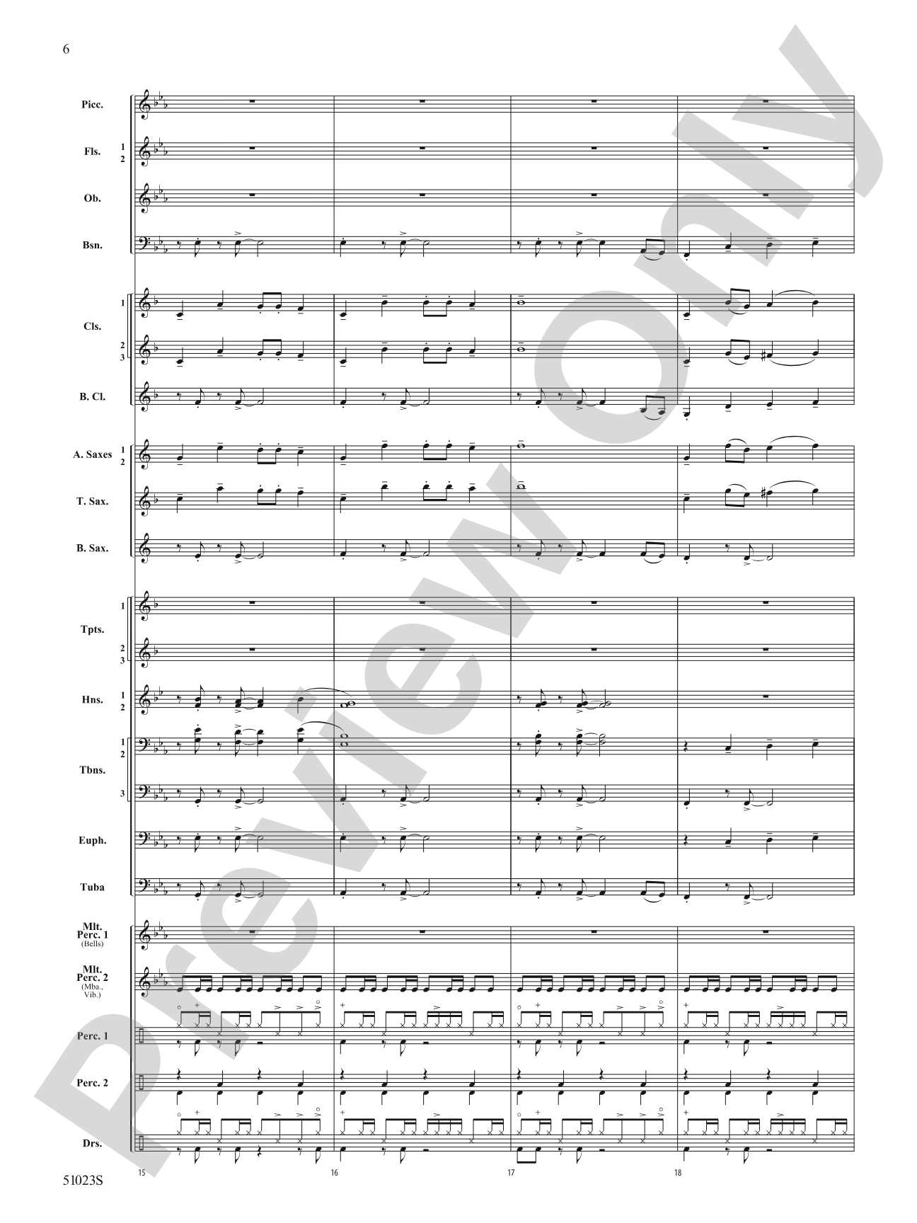Walkin' Down Christmas Lane: Concert Band Conductor Score & Parts