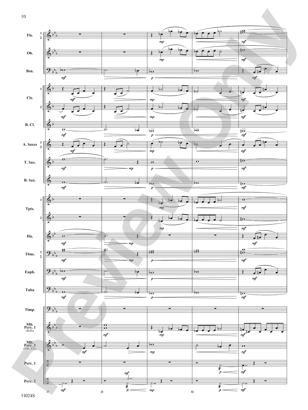 Uniquely You: Concert Band Conductor Score & Parts