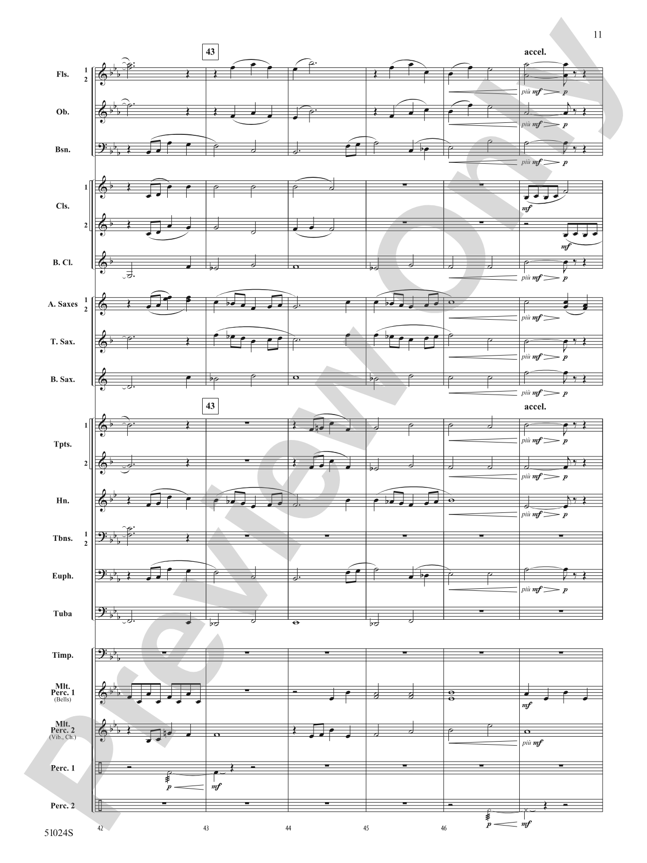 Uniquely You: Concert Band Conductor Score & Parts