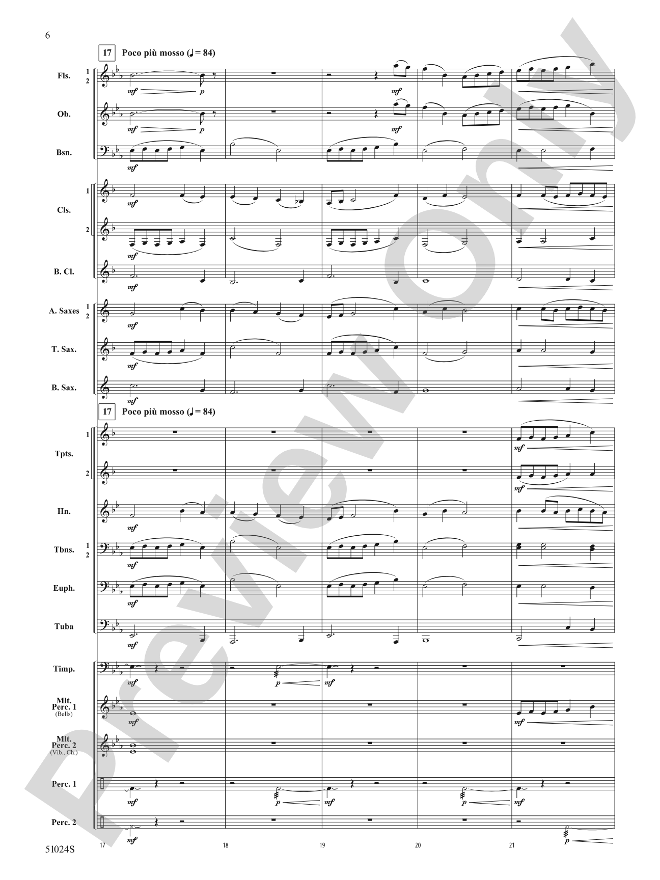 Uniquely You: Concert Band Conductor Score & Parts