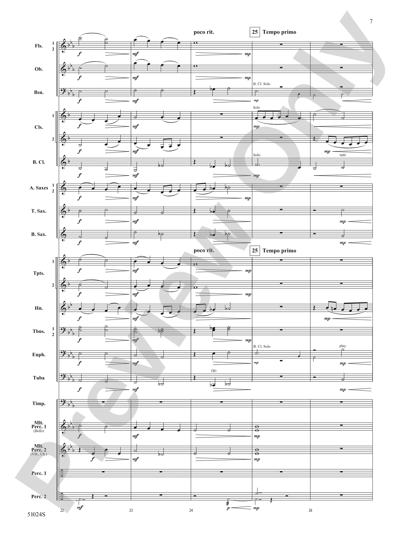 Uniquely You: Concert Band Conductor Score & Parts