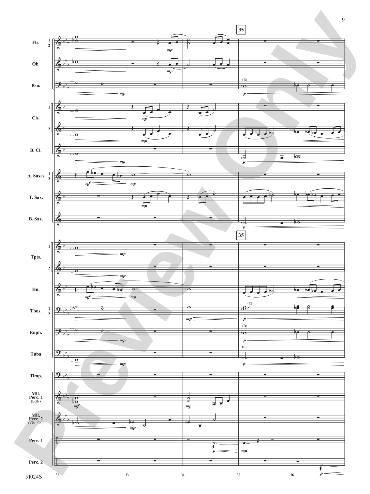 Uniquely You: Concert Band Conductor Score & Parts