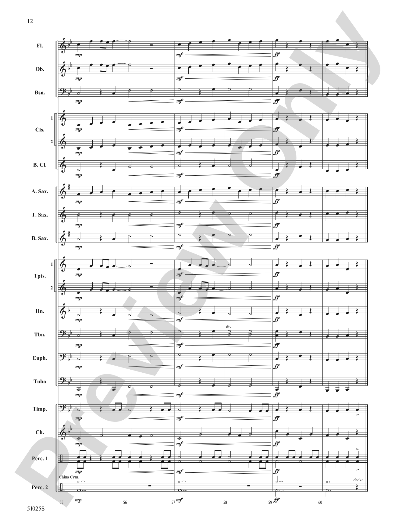 Fortune and Glory: Concert Band Conductor Score & Parts