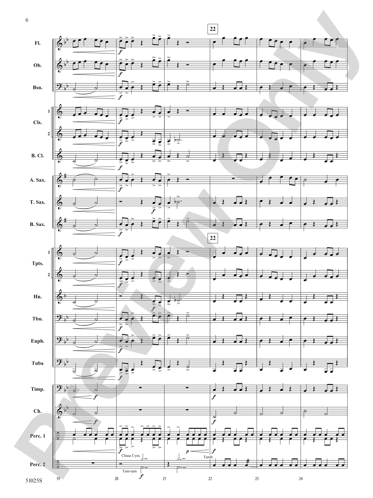 Fortune and Glory: Concert Band Conductor Score & Parts