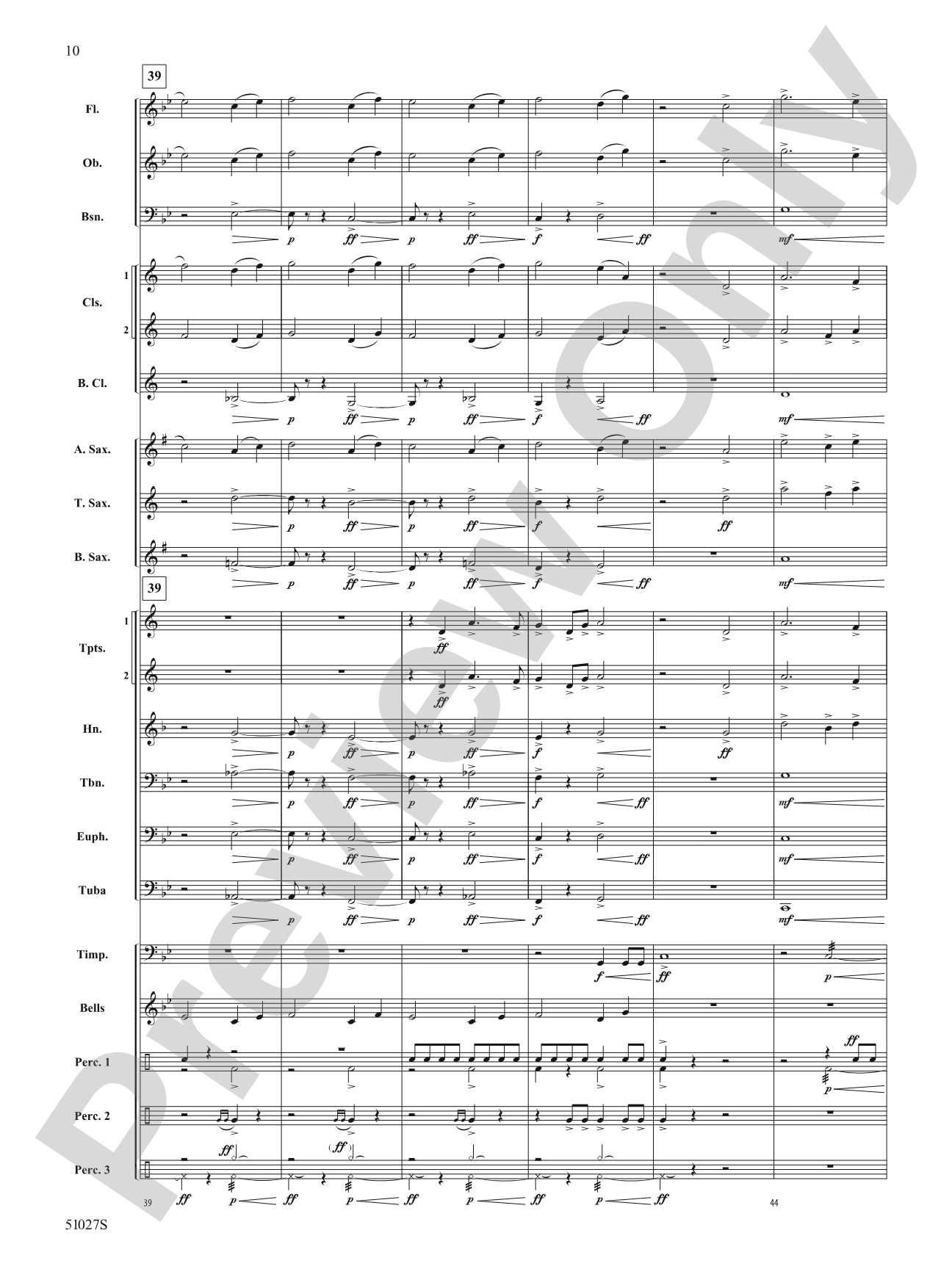 One Final Mission: Concert Band Conductor Score & Parts