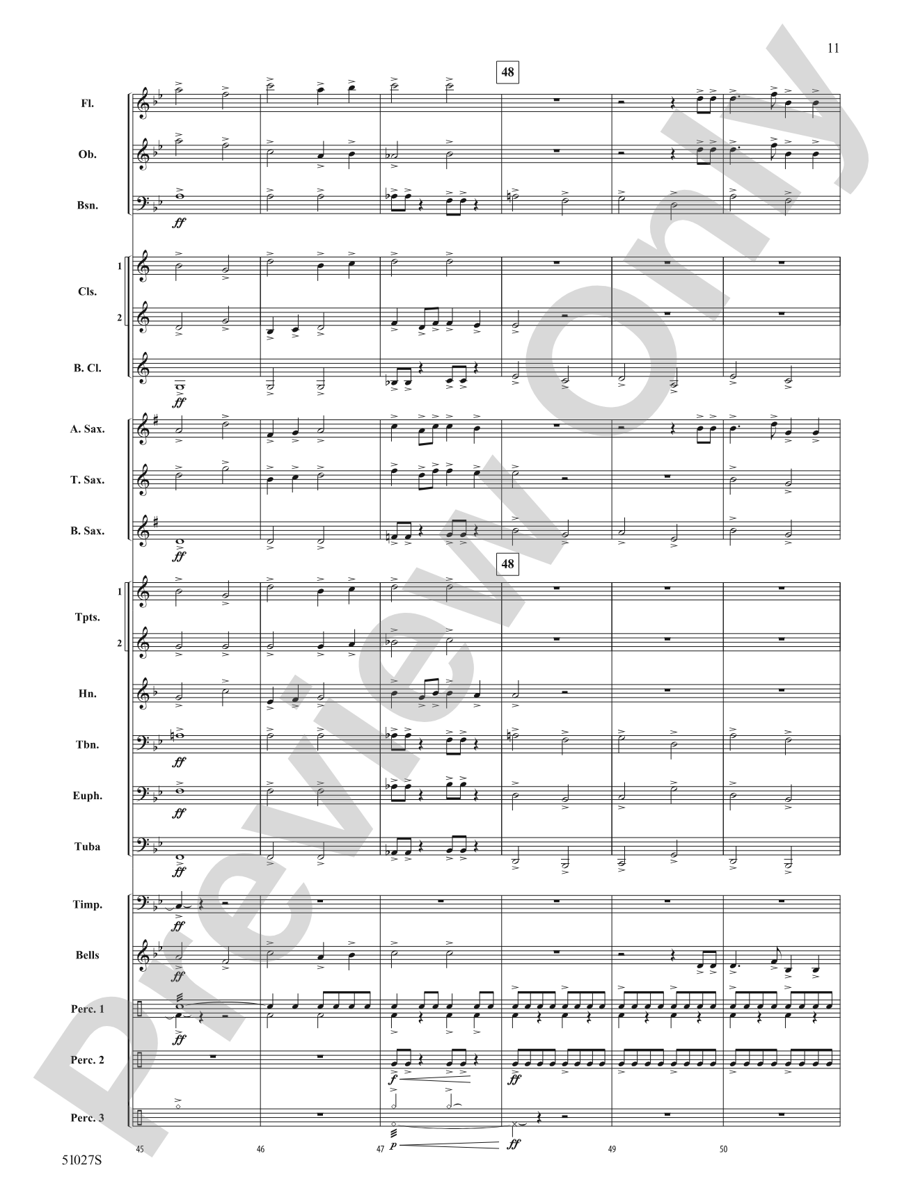One Final Mission: Concert Band Conductor Score & Parts