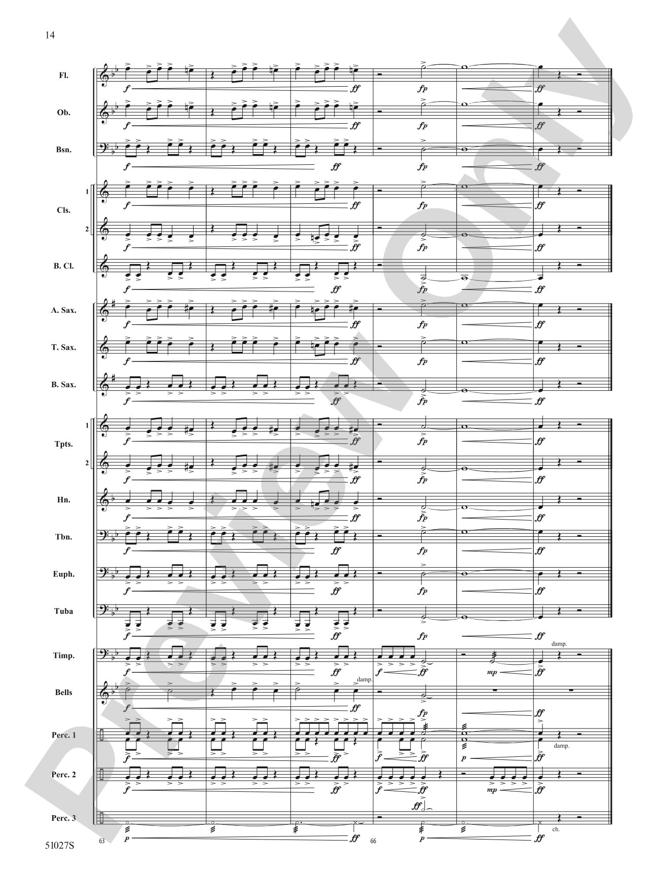 One Final Mission: Concert Band Conductor Score & Parts