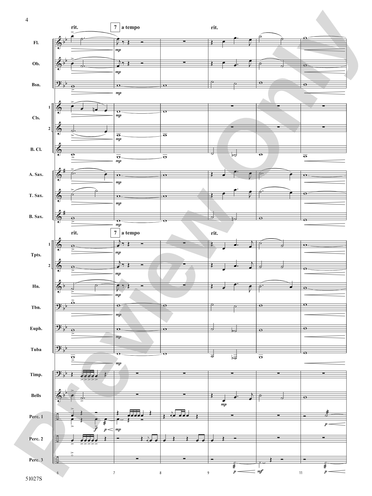 One Final Mission: Concert Band Conductor Score & Parts