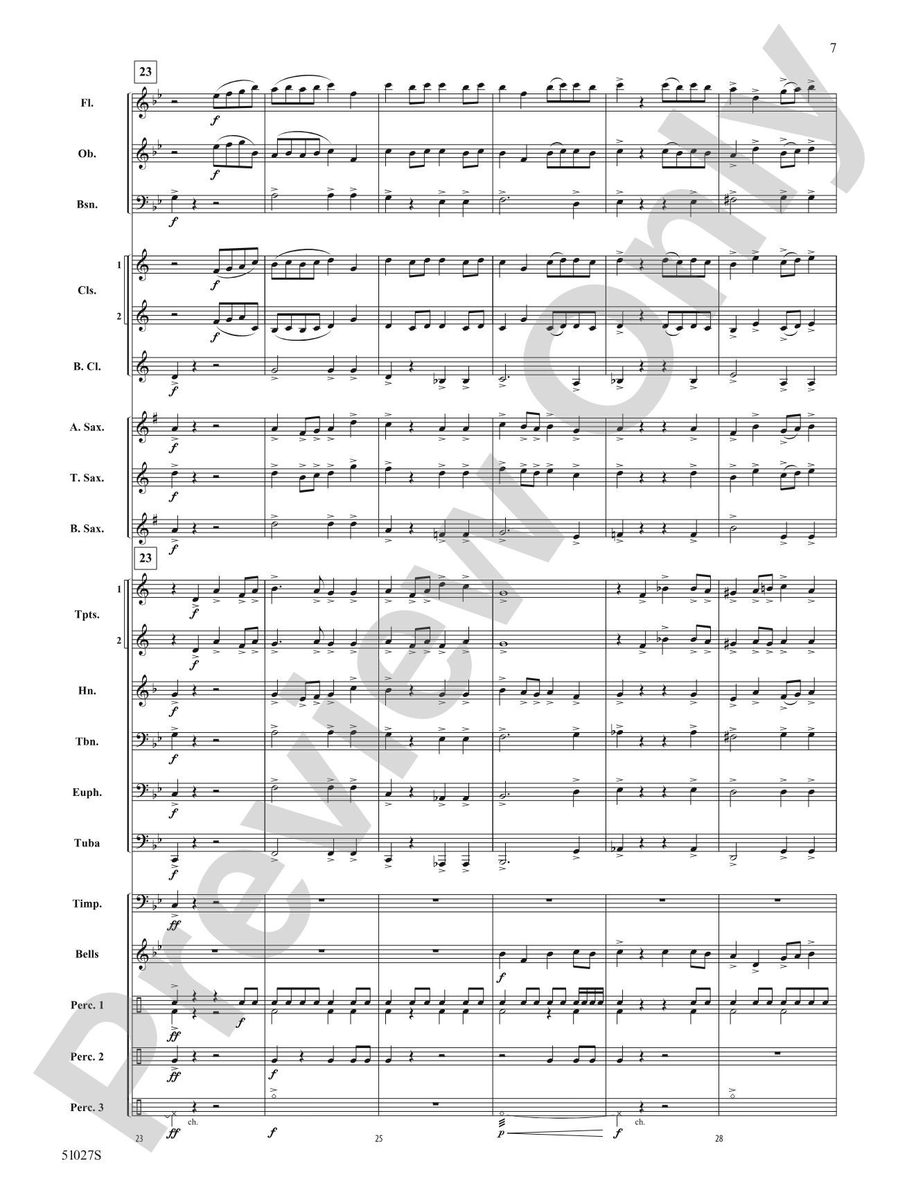 One Final Mission: Concert Band Conductor Score & Parts