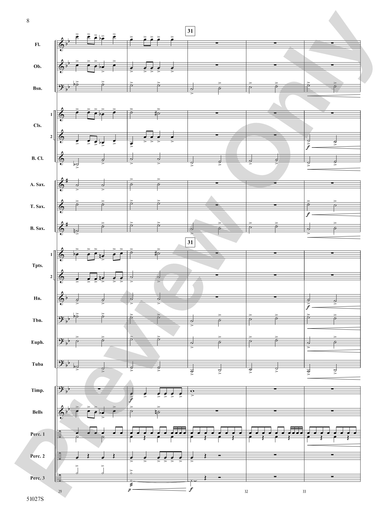 One Final Mission: Concert Band Conductor Score & Parts