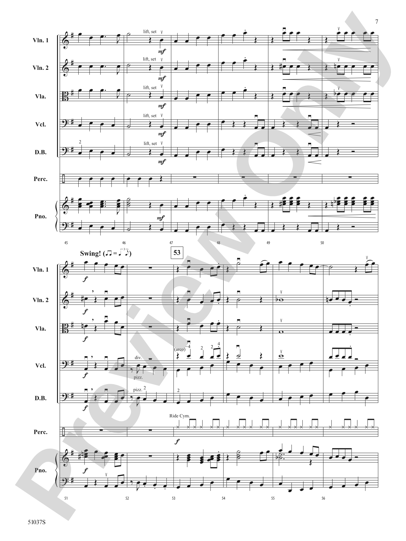 Frosty the Snowman: String Orchestra Conductor Score & Parts