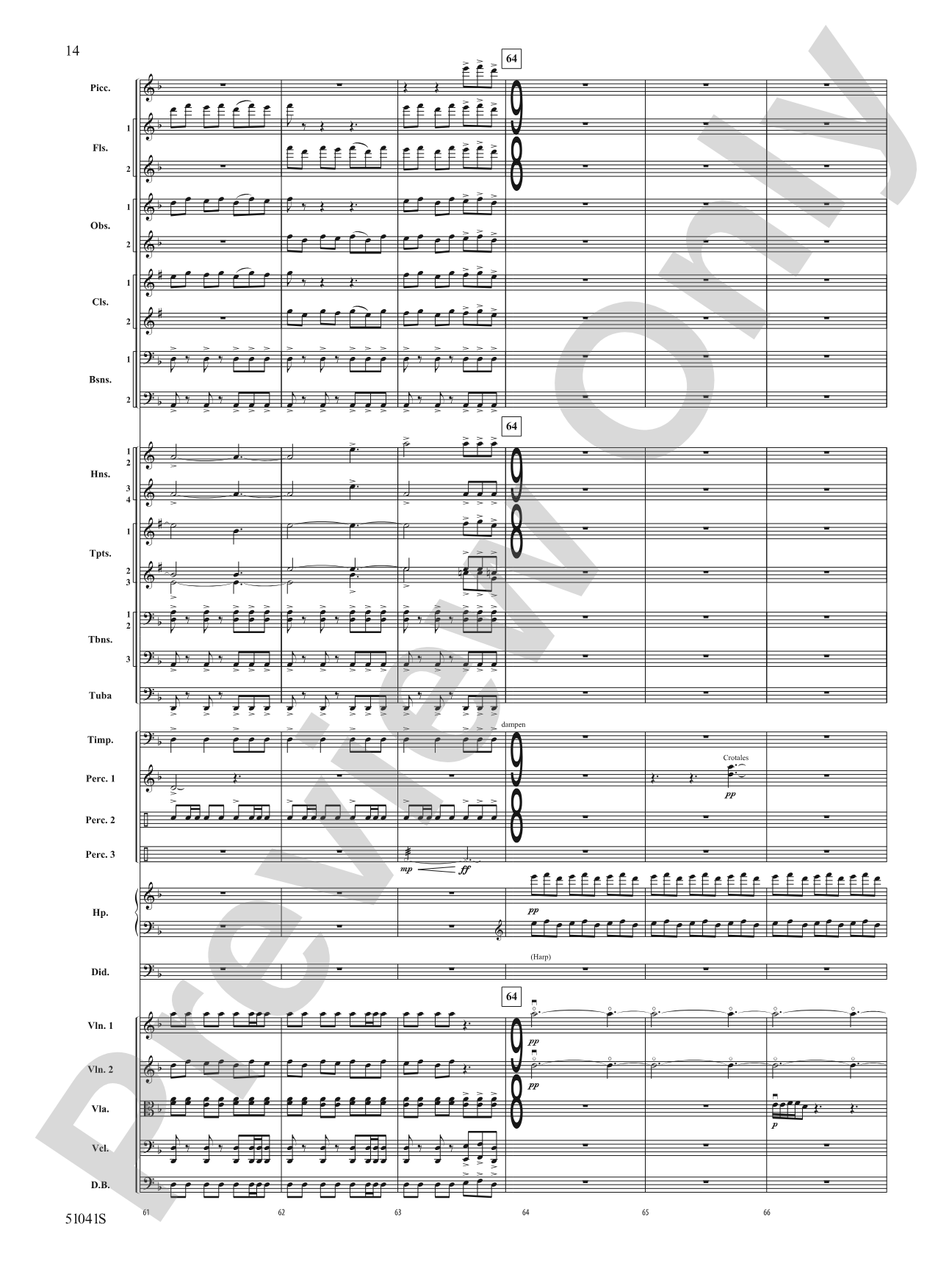 Origins: Full Orchestra Conductor Score & Parts