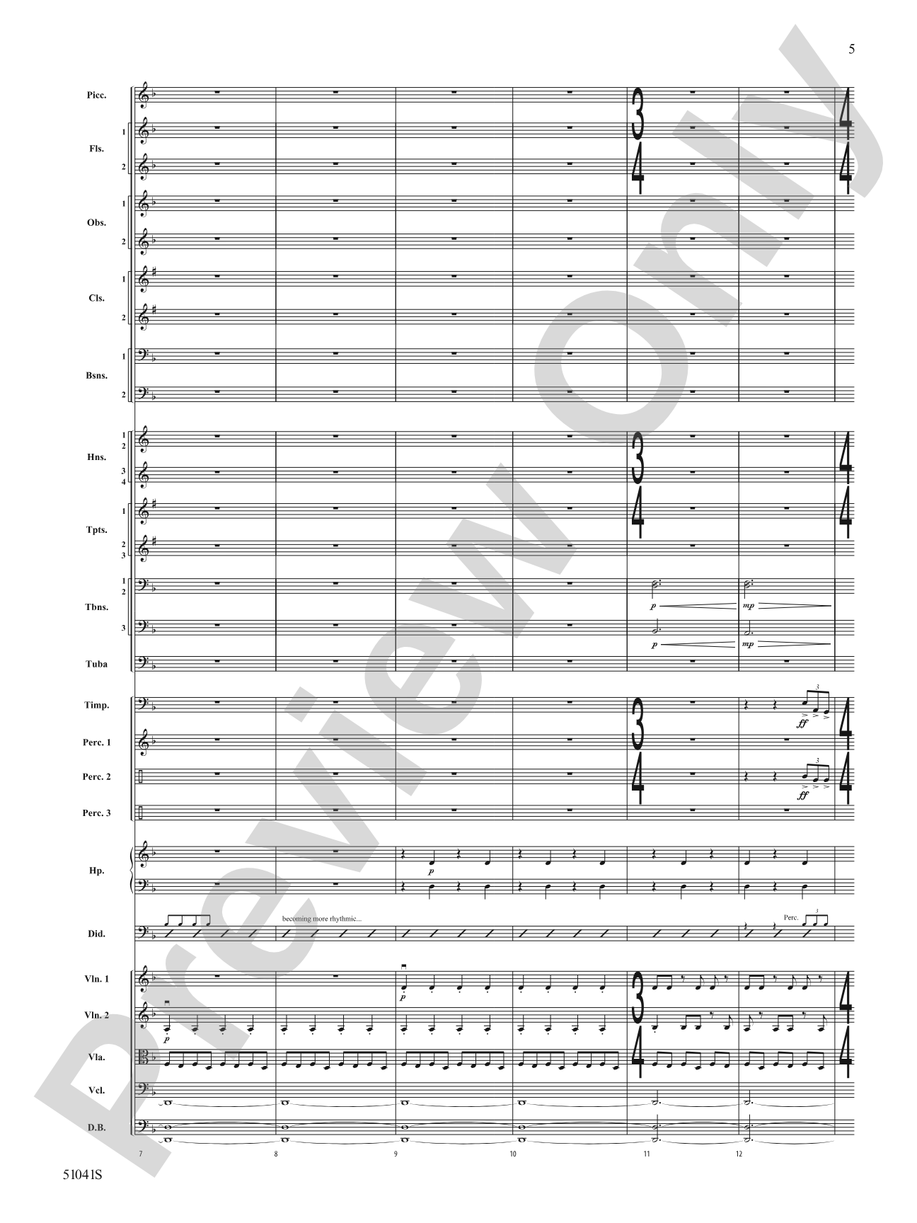 Origins: Full Orchestra Conductor Score & Parts