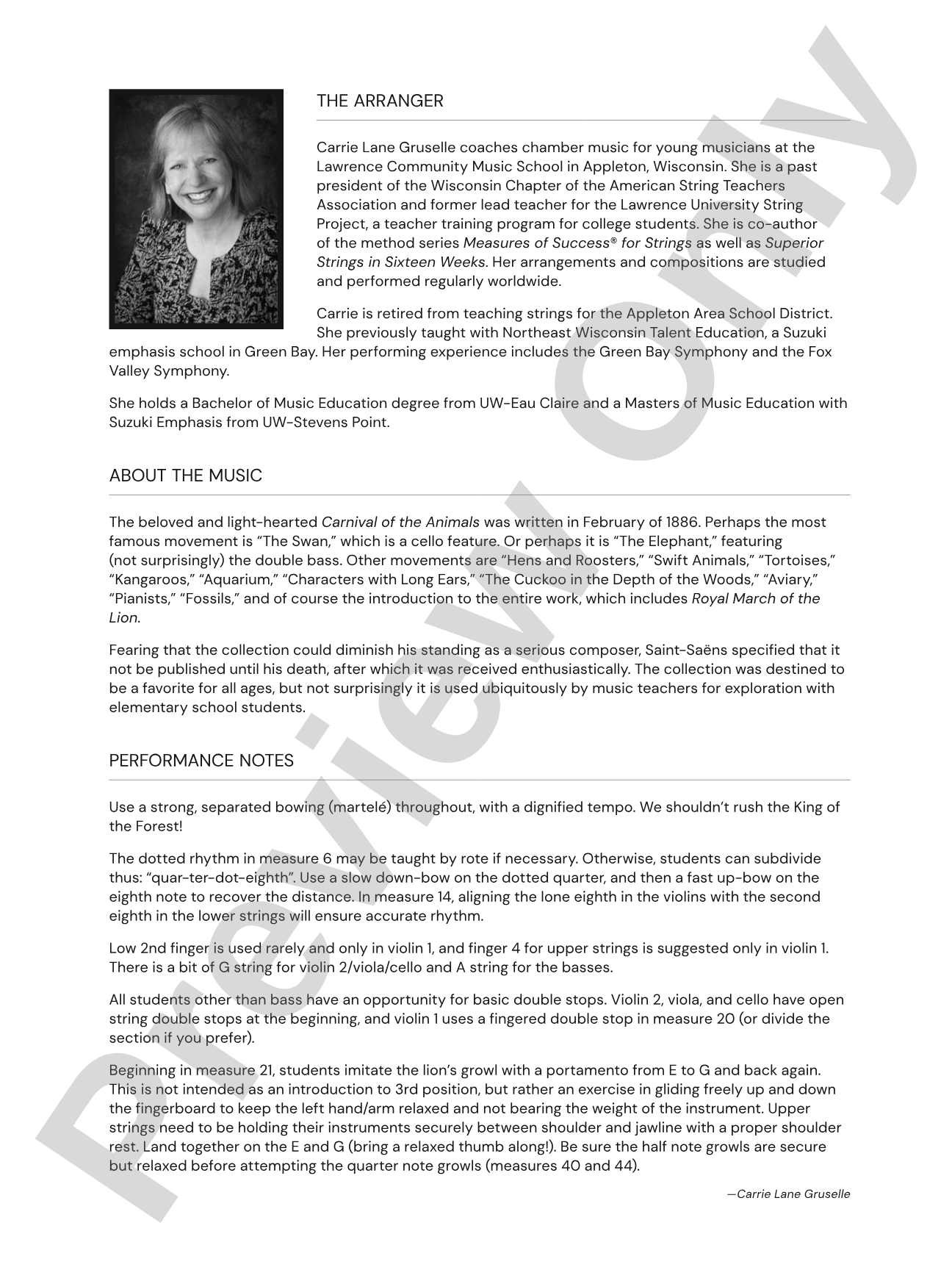 Royal March of the Lion: String Orchestra Conductor Score & Parts