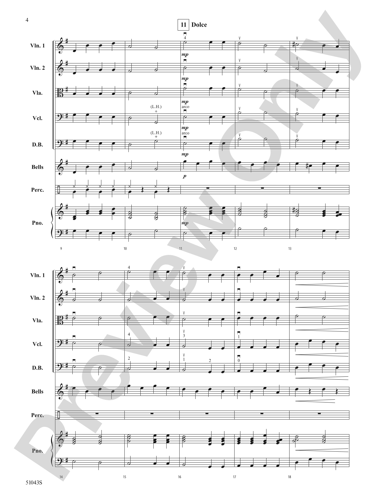 A Jolly Jingle: String Orchestra Conductor Score & Parts