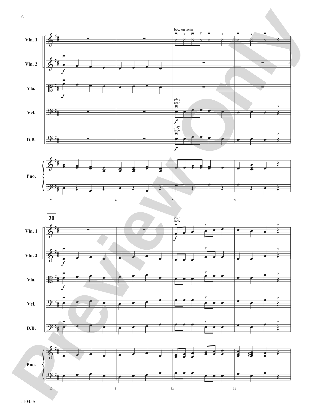 Deck the Halls With Bows and Rosin: String Orchestra Conductor Score & Parts