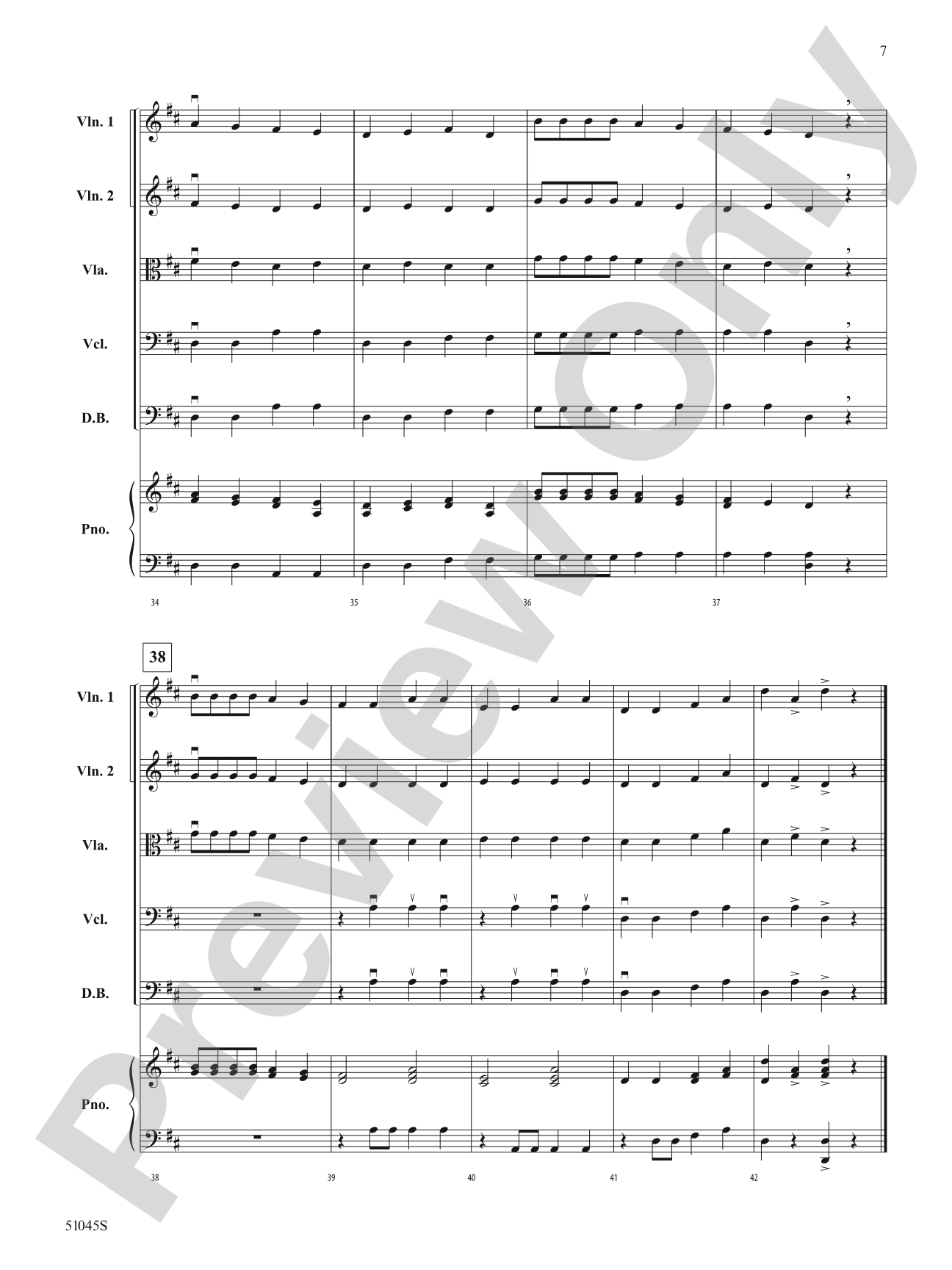 Deck the Halls With Bows and Rosin: String Orchestra Conductor Score & Parts