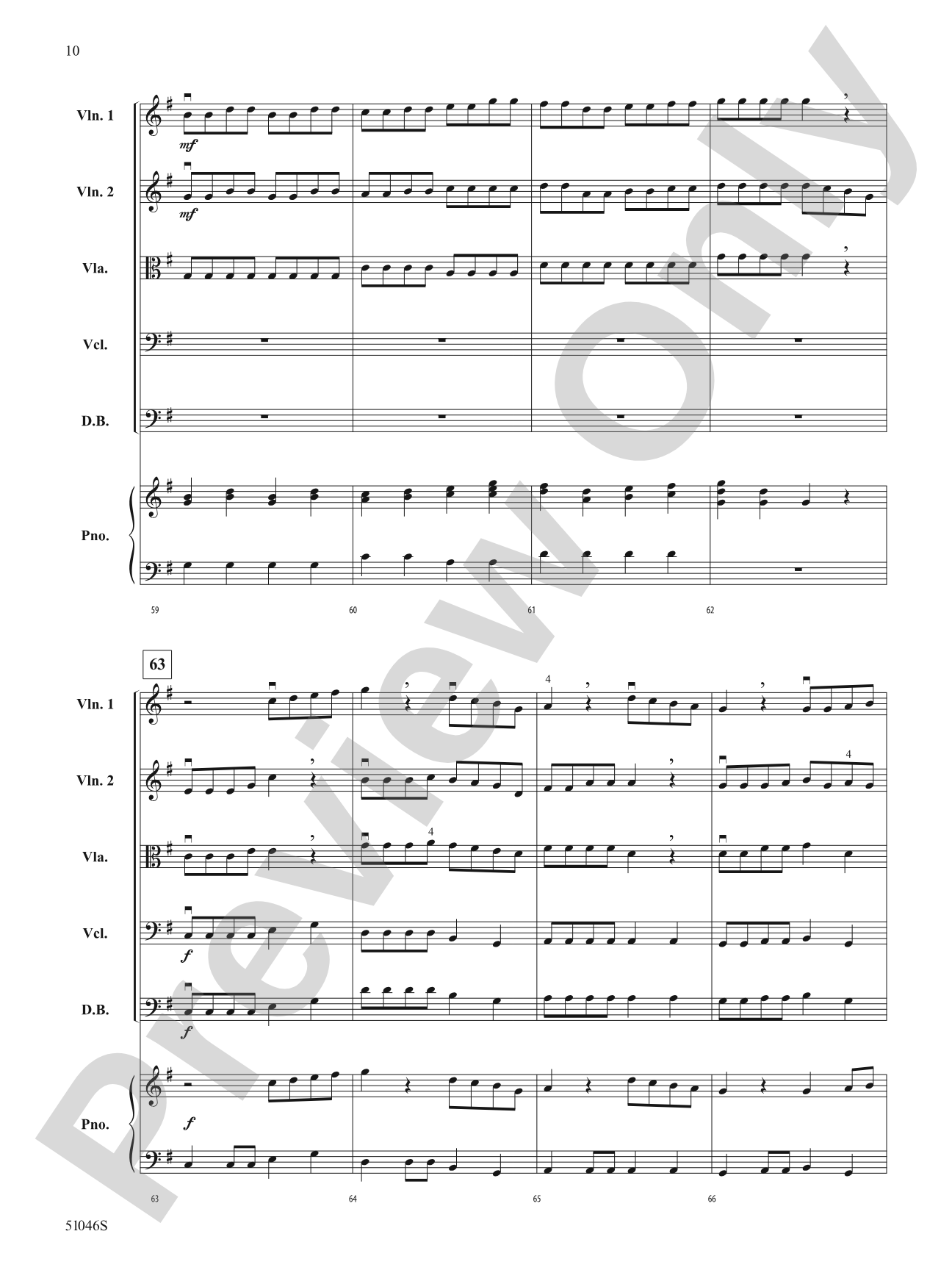 Perpetuoso: String Orchestra Conductor Score & Parts