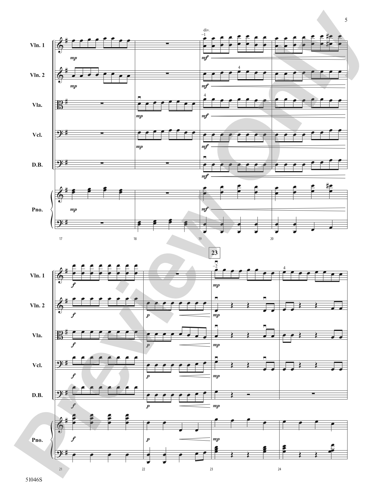Perpetuoso: String Orchestra Conductor Score & Parts