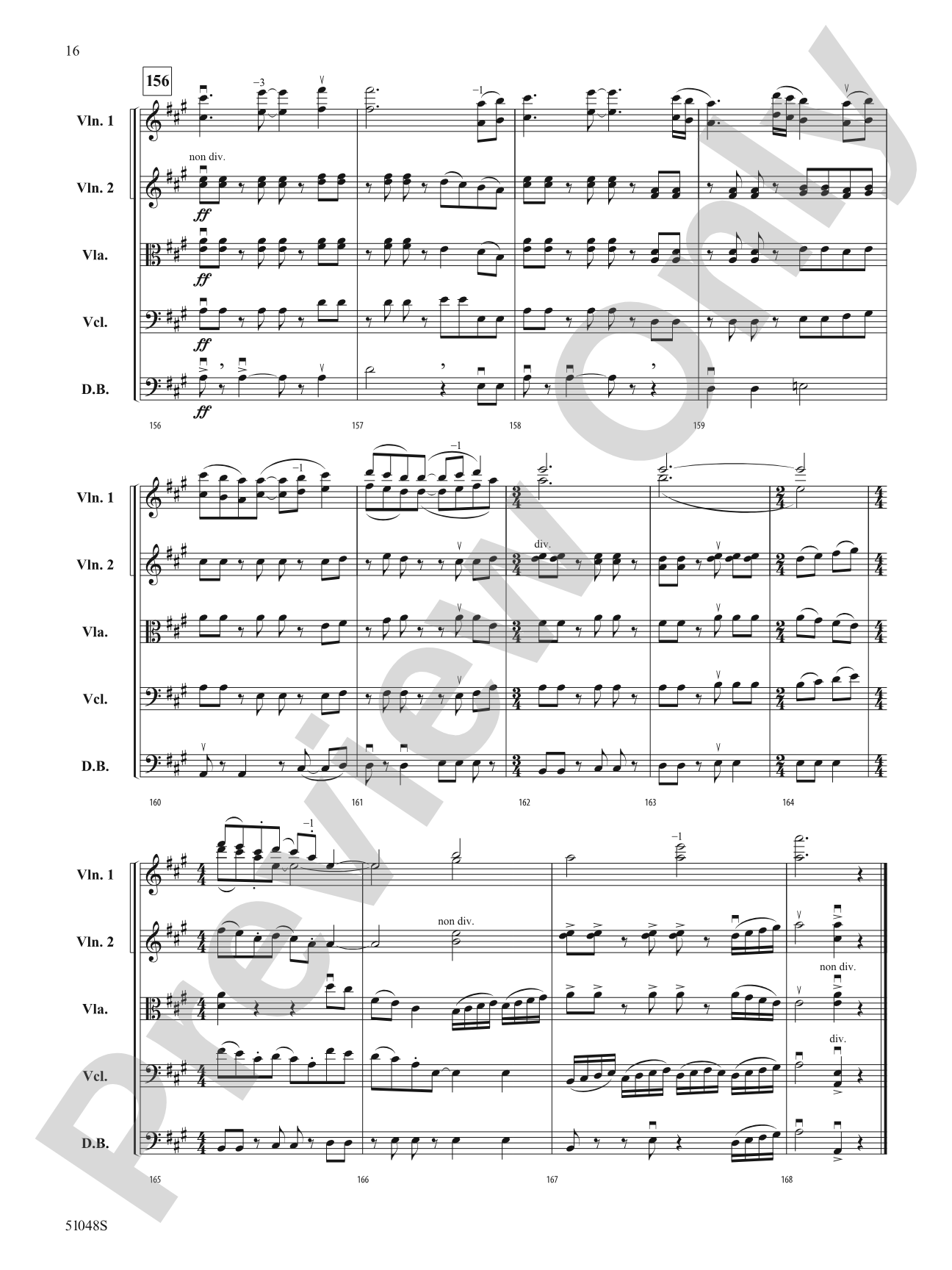 Unbridled Spirit: String Orchestra Conductor Score & Parts