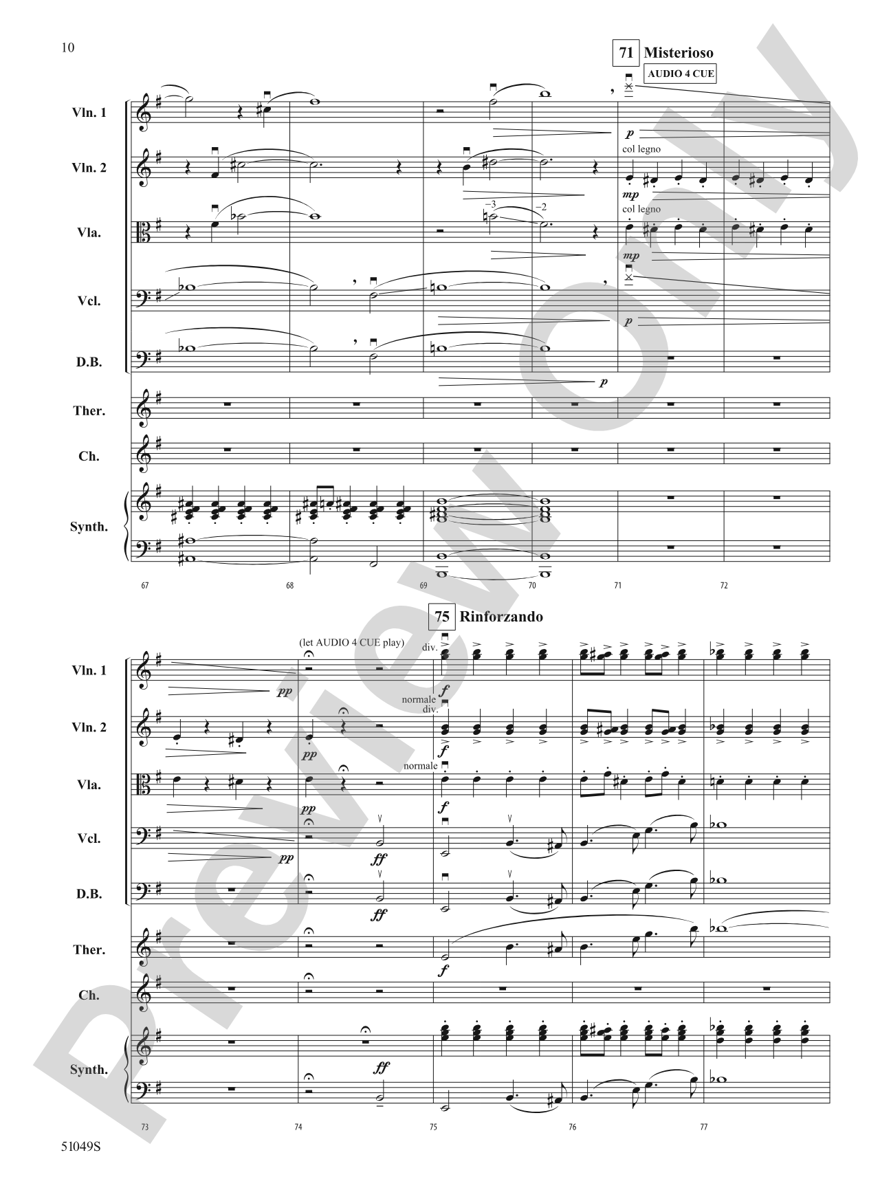Graveyard Shift: String Orchestra Conductor Score & Parts