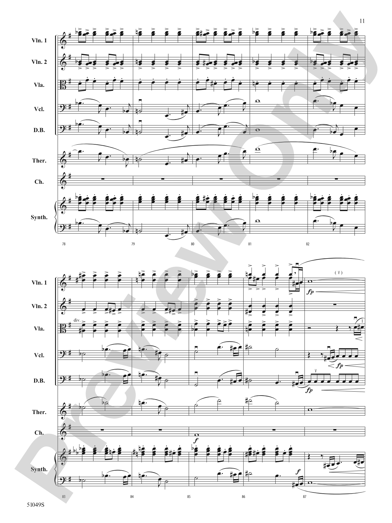 Graveyard Shift: String Orchestra Conductor Score & Parts