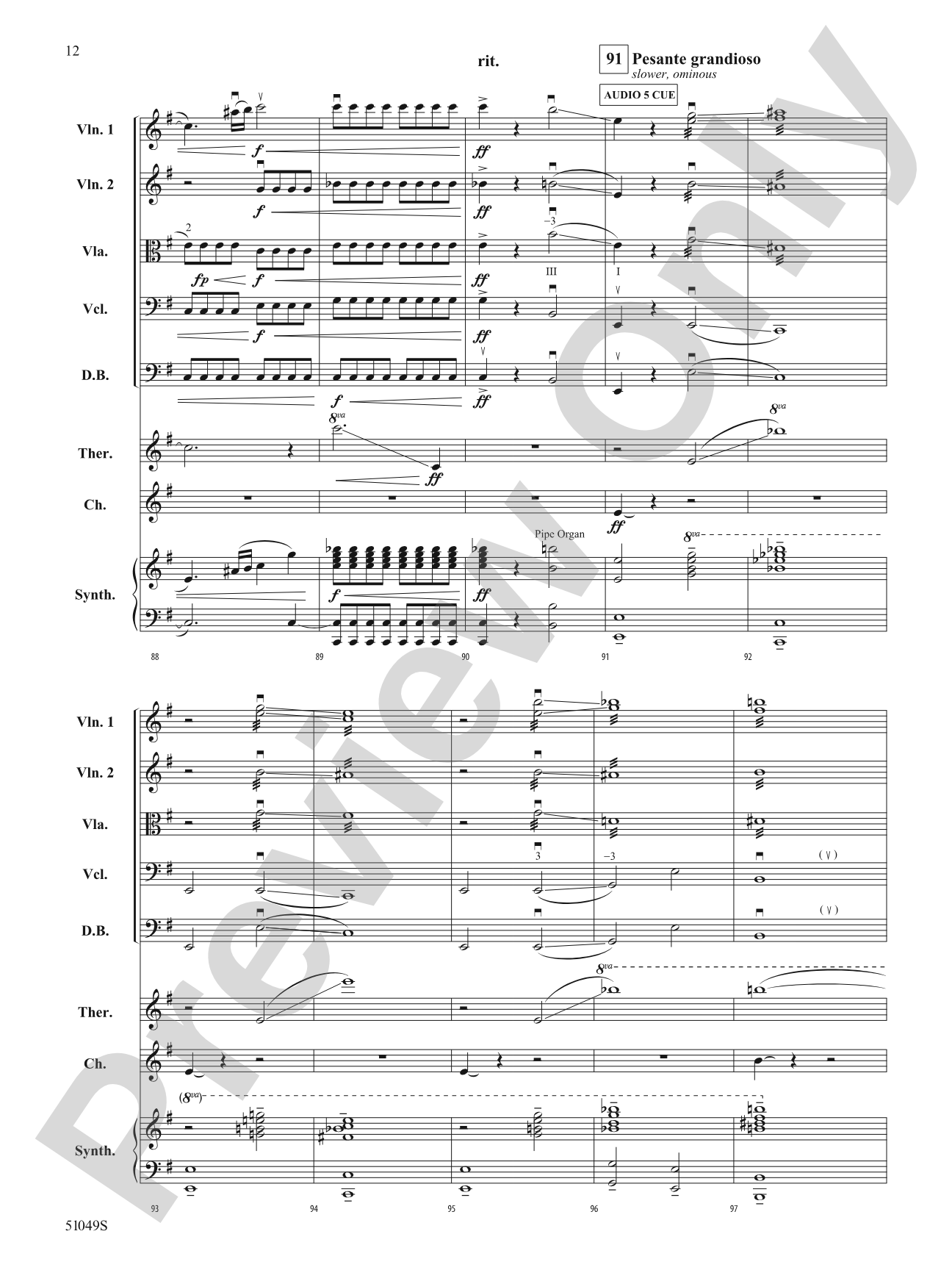 Graveyard Shift: String Orchestra Conductor Score & Parts