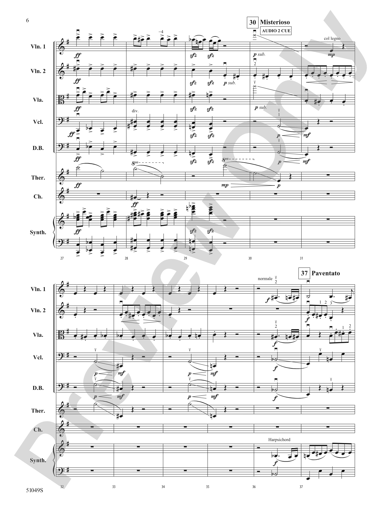 Graveyard Shift: String Orchestra Conductor Score & Parts